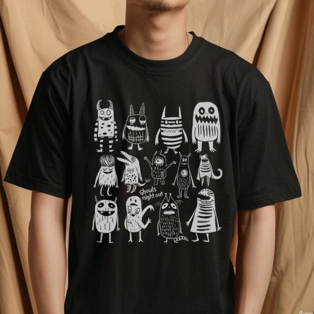 Ghoul_s Night Out Shirt, Funny Spooky Halloween Tee, Unisex Gift